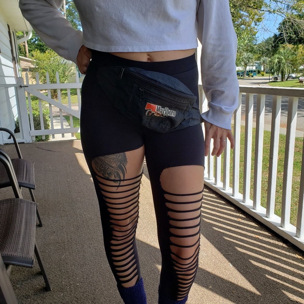 Vintage!!! Marlboro Black Fanny Pack!!